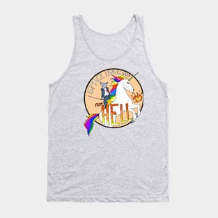 Space Unicorns From Hell Tank Top